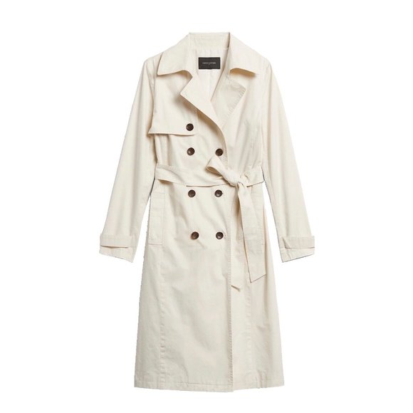 Banana Republic Jackets & Blazers - Petite Cotton Twill Trench Coat